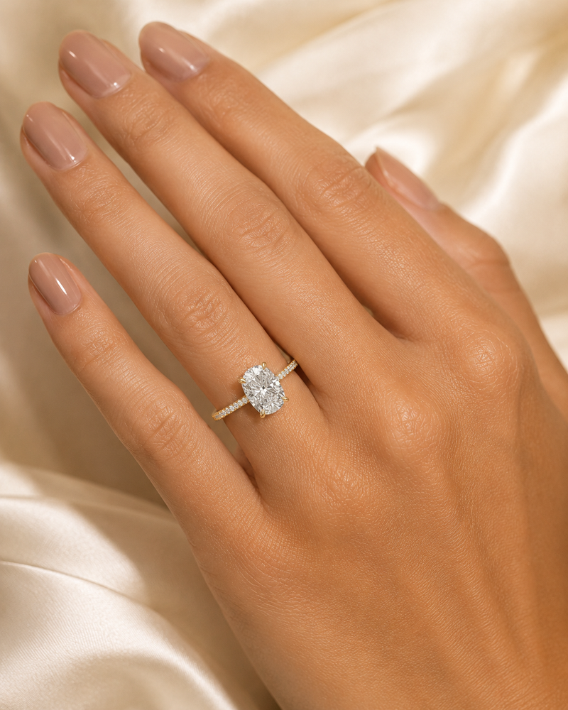 Harriet Cushion Cut Engagement Ring