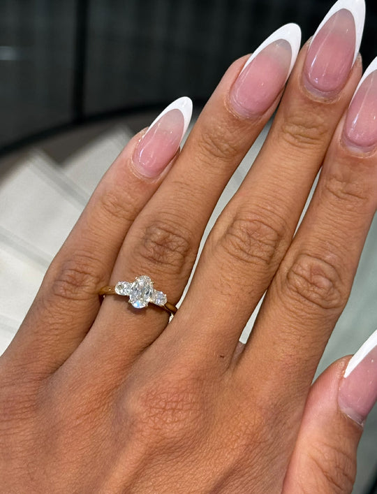 Haven Oval Cut Engagement Ring
