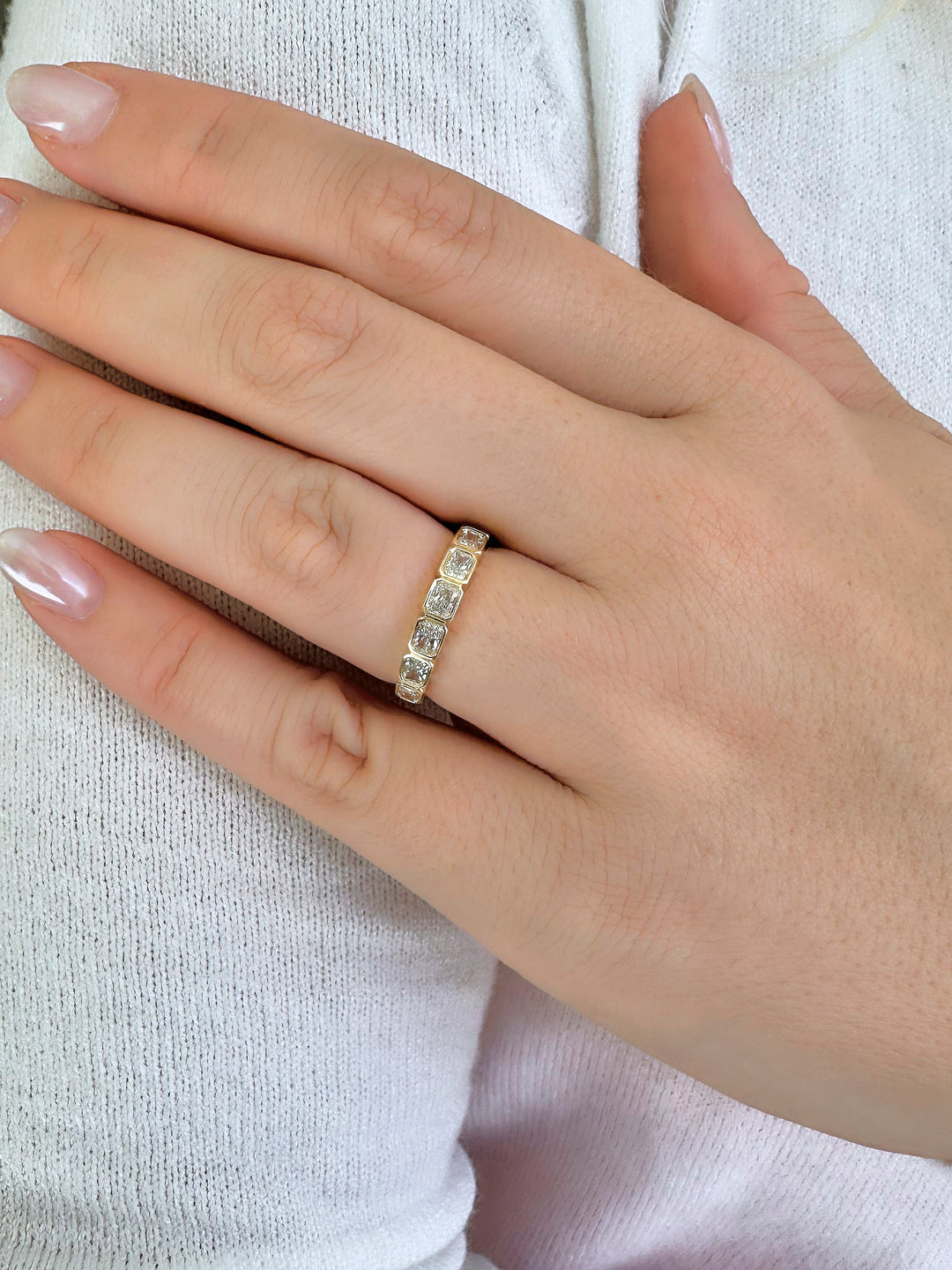 Radiant Diamond Ring