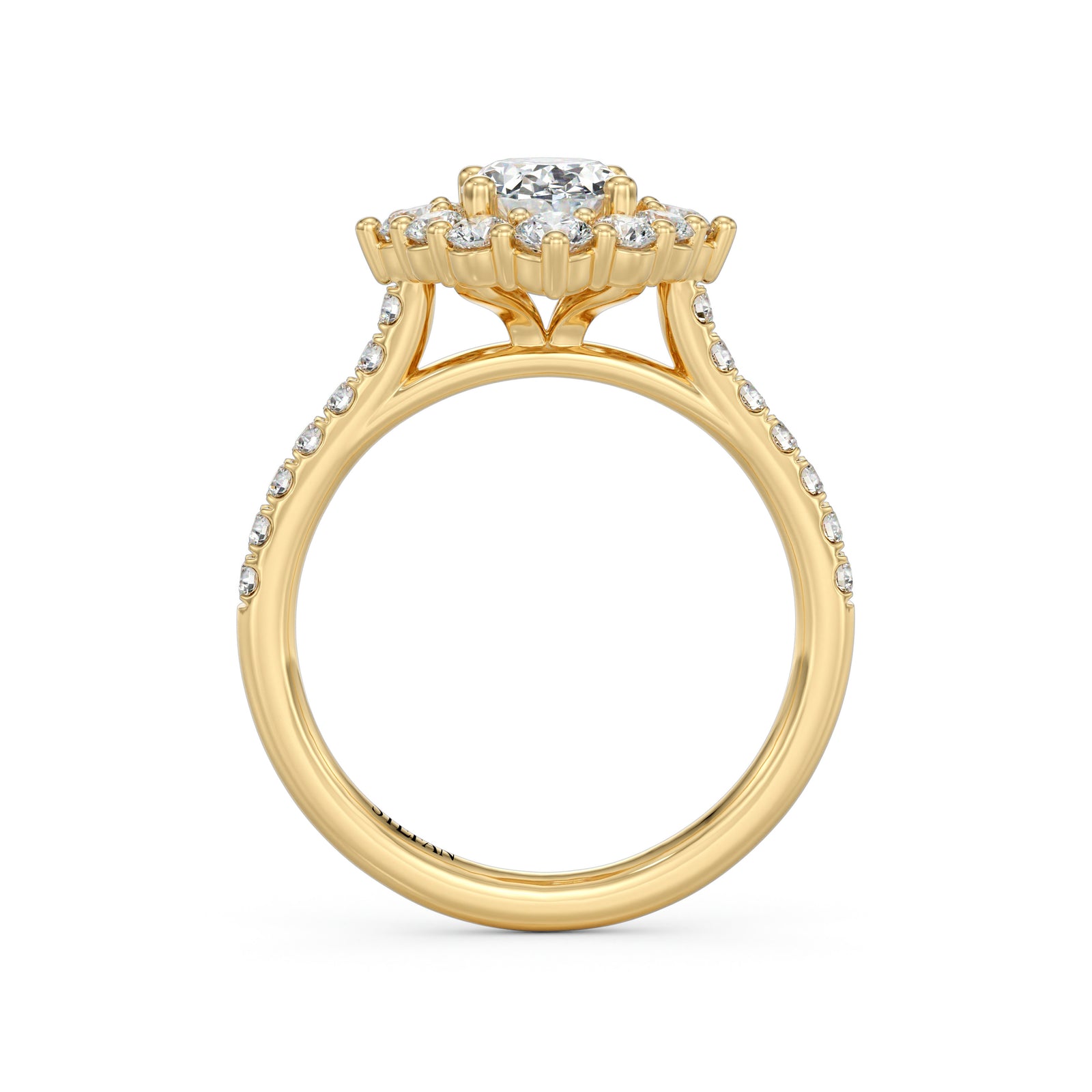 Danica Oval Cut Engagement Ring