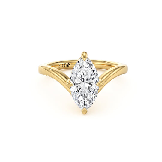Jacinda Marquise-Shaped Ring