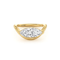 East West Marquise-Shaped Ring