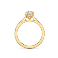 Luna Oval Cut Engagement Ring