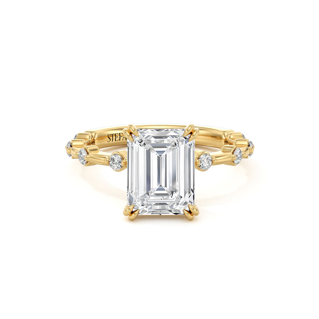 Armida Emerald Cut Engagement Ring