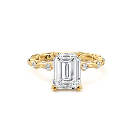 Armida Emerald Cut Engagement Ring
