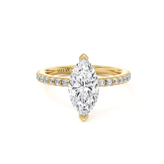 Lola Marquise-Shape Engagement Ring