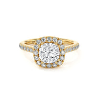Linda Cushion Cut Engagement Ring