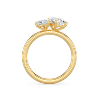 Toi Et Moi Pear-Shape Engagement Ring