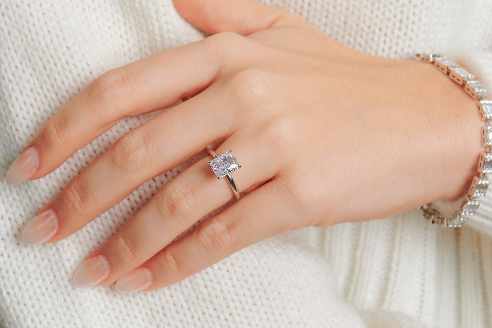 Chelsea Radiant Cut Engagement Ring