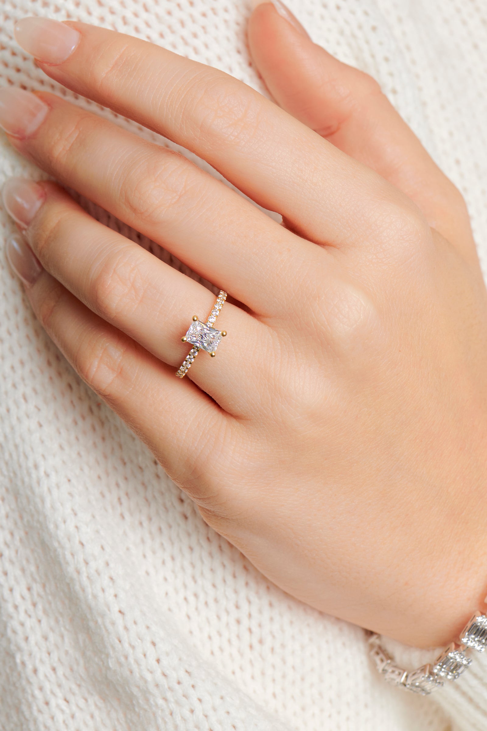 Ivy Radiant Cut Engagement Ring