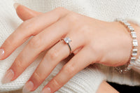 Theresa Asscher Cut Engagement Ring