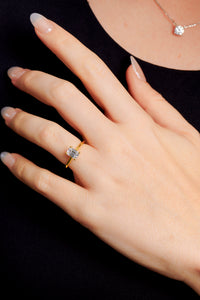 Dakota Emerald Cut Engagement Ring