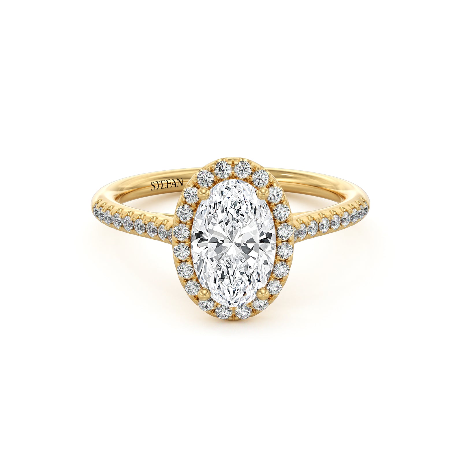 Odette Oval Cut Engagement Ring
