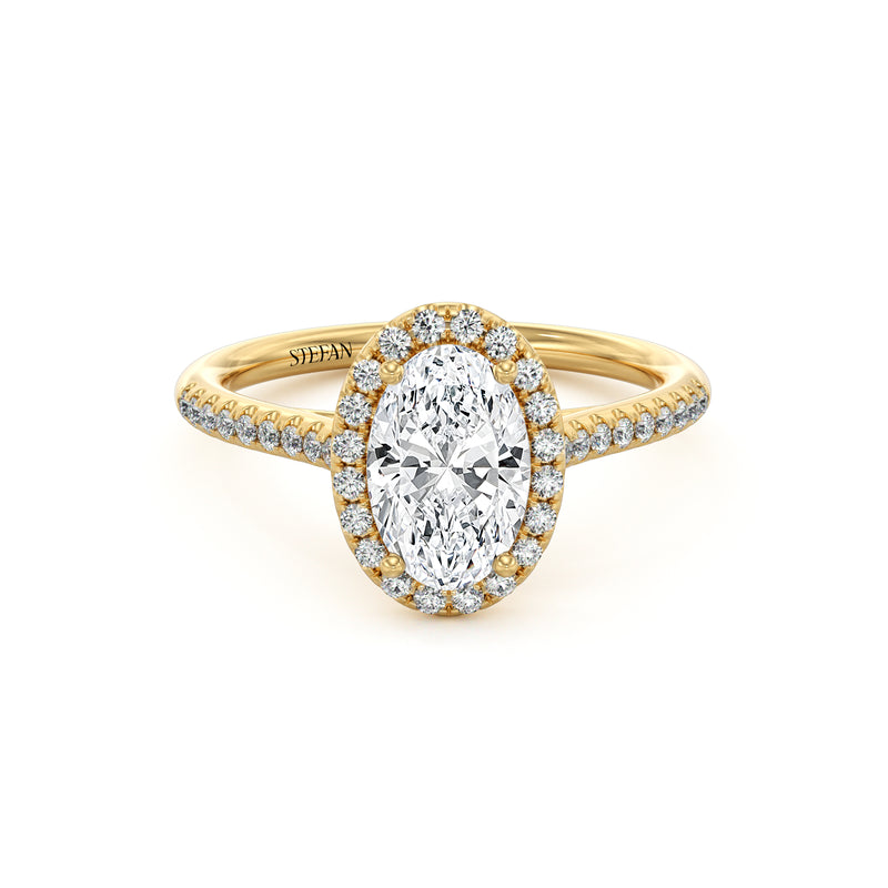 Odette Oval Cut Engagement Ring
