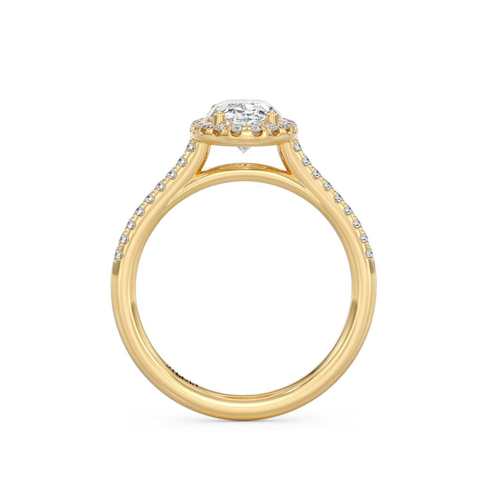 Odette Oval Cut Engagement Ring
