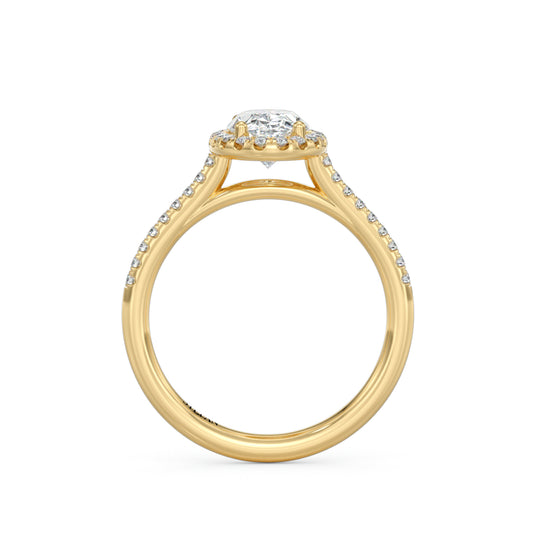 Odette Oval Cut Engagement Ring