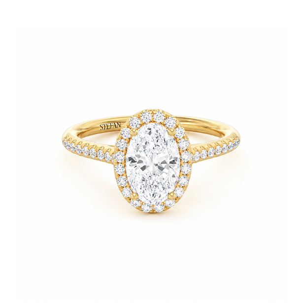 Odette Oval Cut Engagement Ring