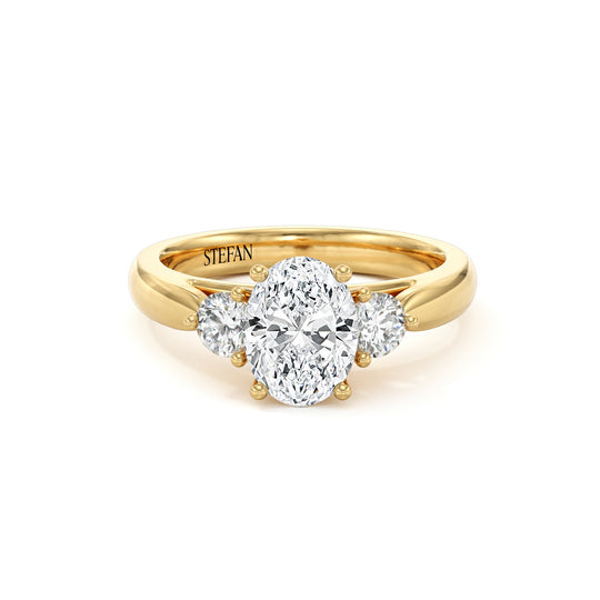 Lilah Oval Cut Engagement Ring