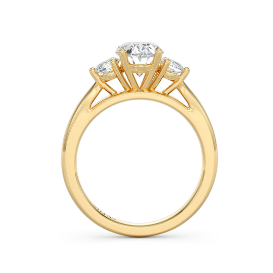 Lilah Oval Cut Engagement Ring