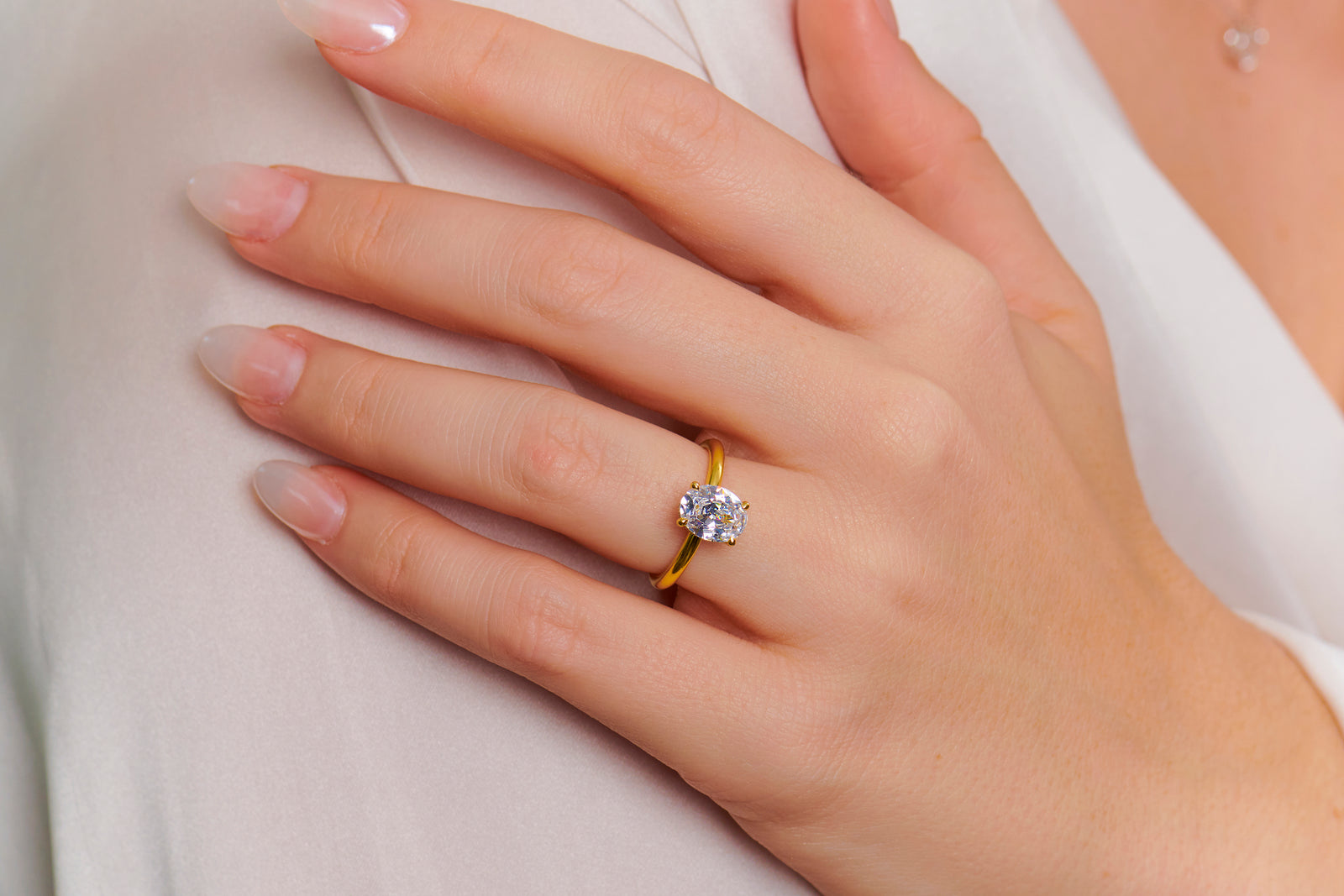 Shay Oval Cut Engagement Ring