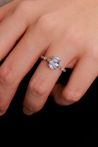 Vienna Oval Cut Engagement Ring