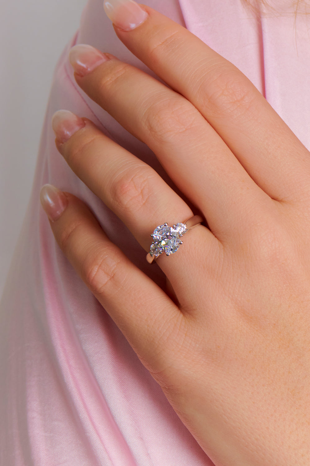 Lilah Oval Cut Engagement Ring