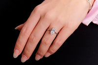 Adria Marquise-Shape Engagement Ring