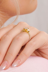 Marcella Marquise-Shape Engagement Ring