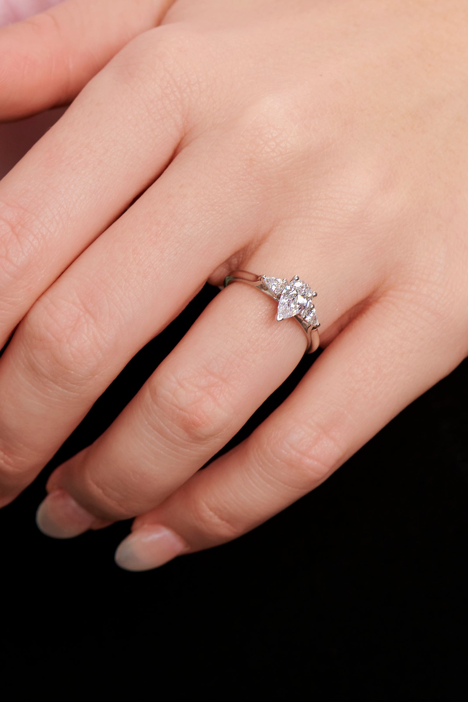 Cleo Pear-Shape Engagement Ring