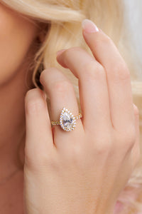 Jasmine Pear-Shape Engagement Ring