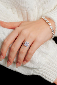 London Radiant Cut Engagement Ring