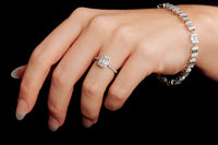 Ophelia Emerald Cut Engagement Ring