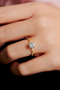 Katie Round Brilliant Engagement Ring