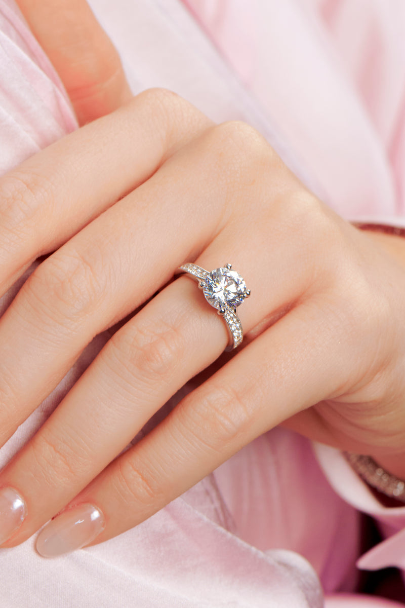Anna Round Brilliant Engagement Ring