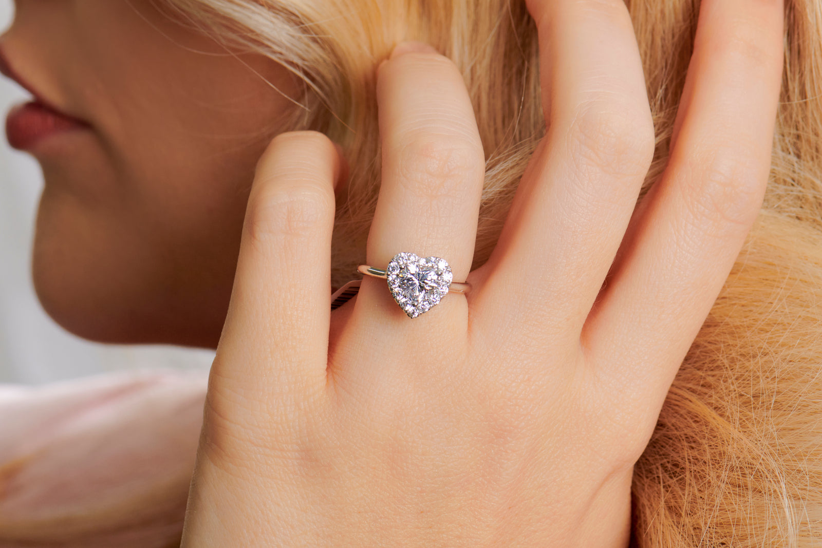 Ella Heart Cut Engagement Ring