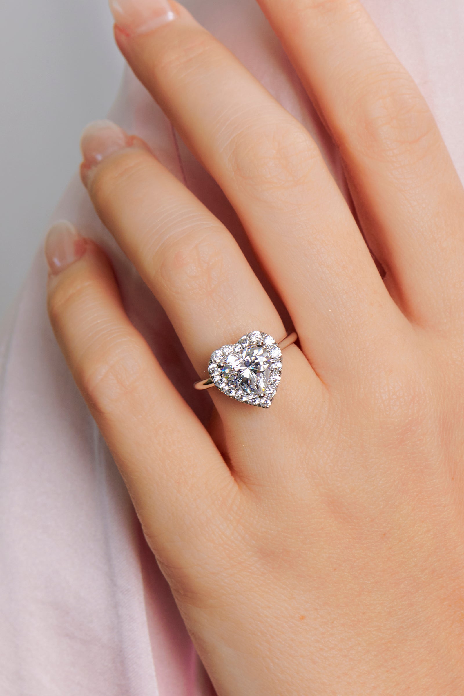 Ella Heart Cut Engagement Ring