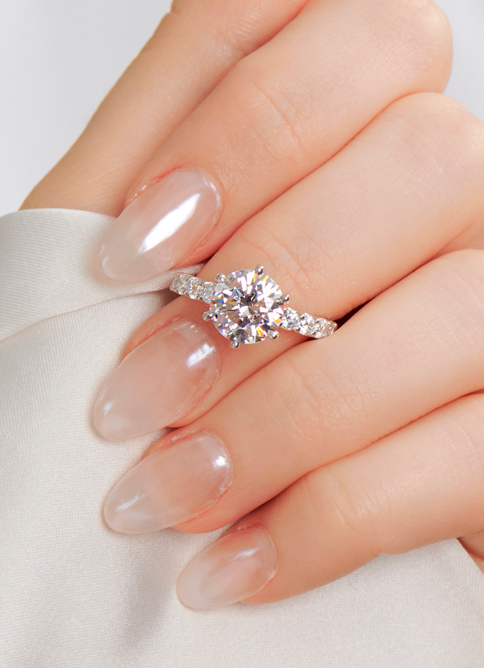 Georgia Round Brilliant Engagement Ring