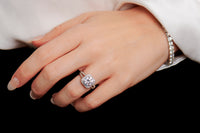 Melanie Round Brilliant Engagement Ring