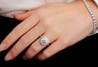 Silvie Round Brilliant Engagement Ring