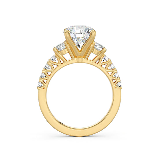 Stephanie Round Brilliant Engagement Ring