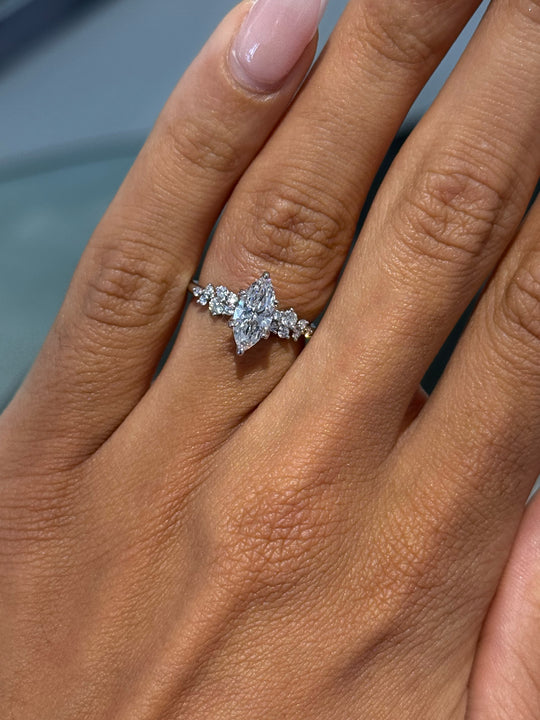 Seren Marquise-Shaped Ring