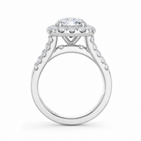 Yasmin Round Brilliant Engagement Ring