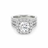 Yasmin Round Brilliant Engagement Ring