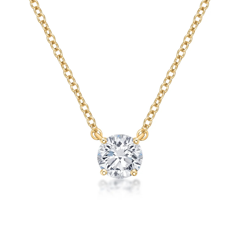 Cora Pendant with Fixed Chain