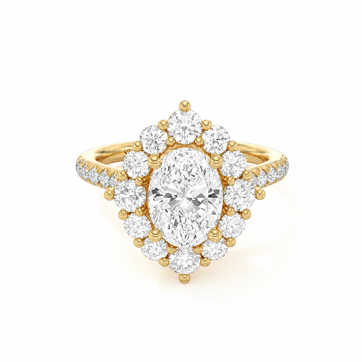 Danica Oval Cut Engagement Ring