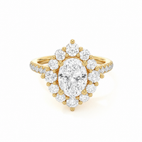 Danica Oval Cut Engagement Ring