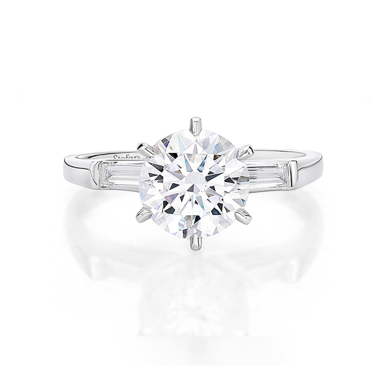 Harper Round Brilliant Engagement Ring