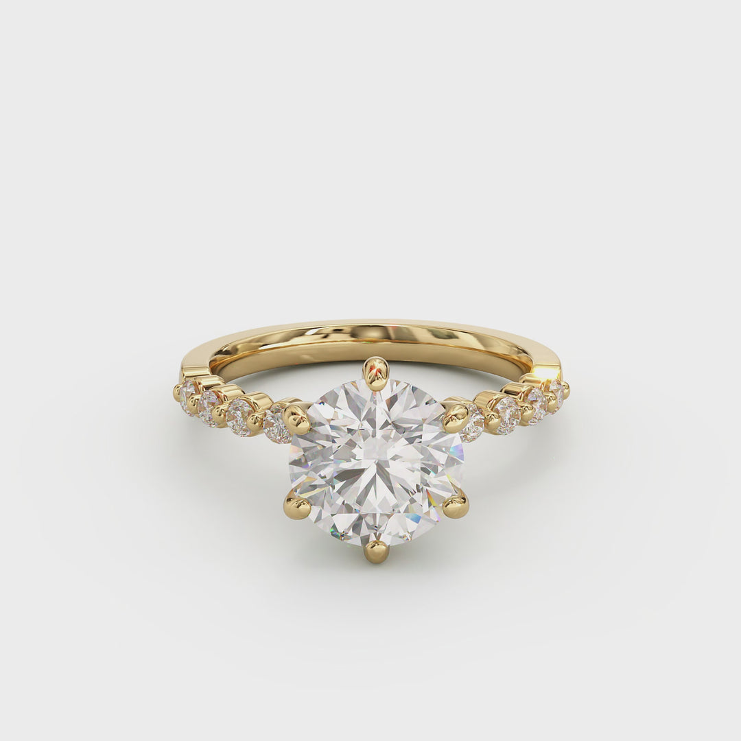 Harmony Round Brilliant Engagement Ring