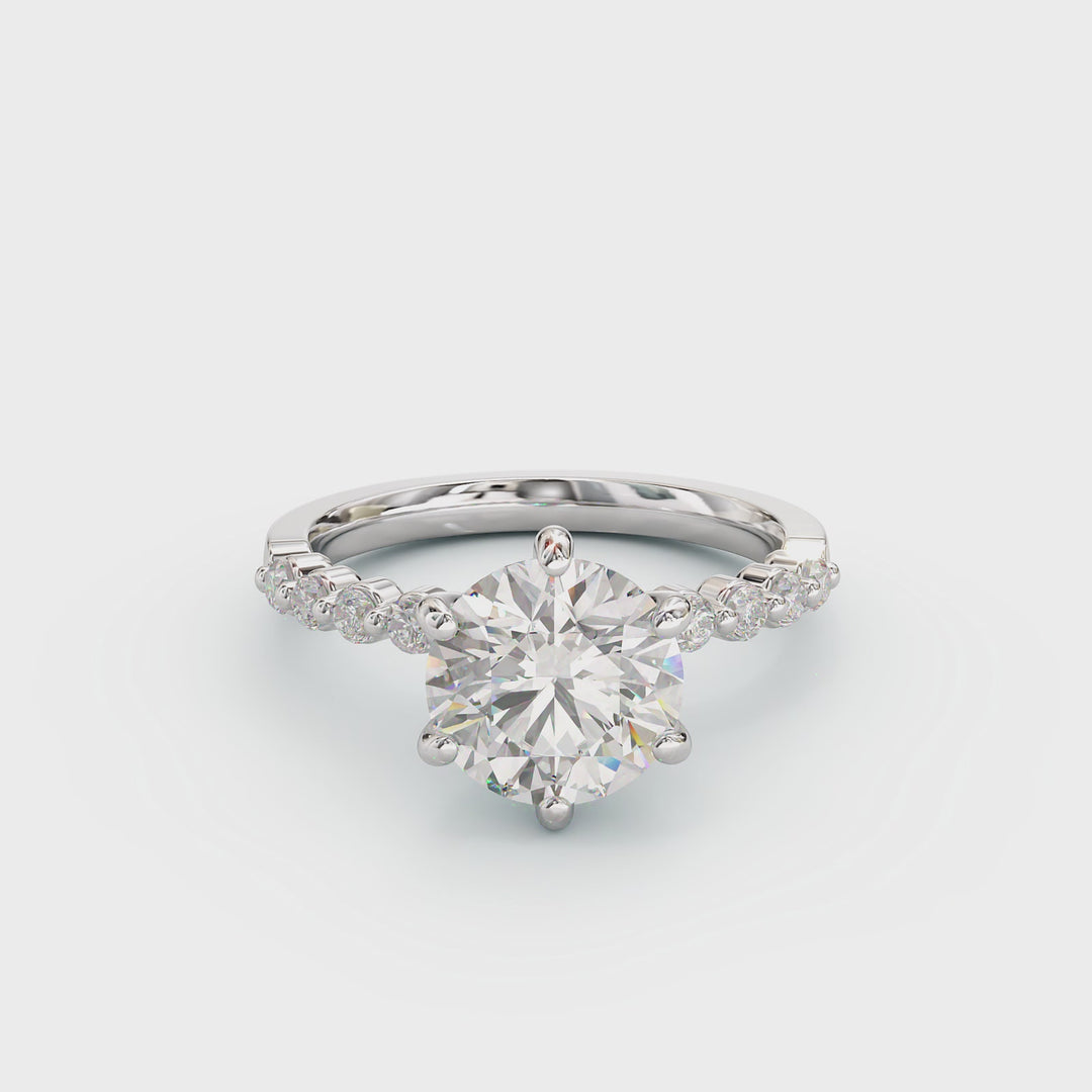 Harmony Round Brilliant Engagement Ring