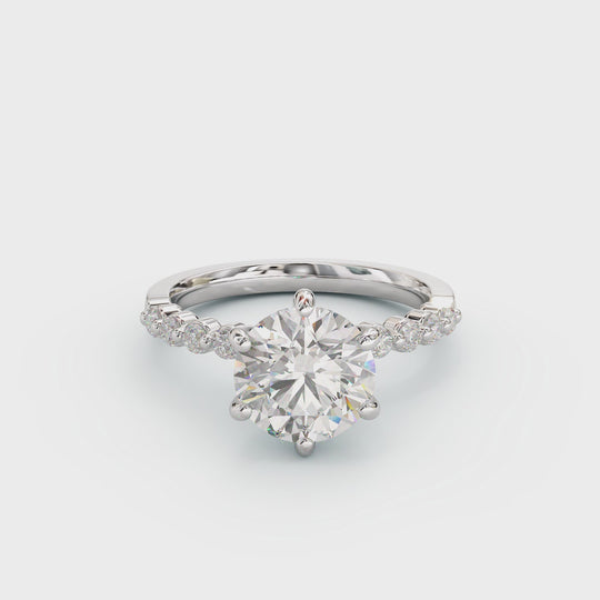 Harmony Round Brilliant Engagement Ring